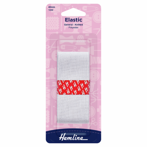 Hemline | General Knitted Elastic 40mm