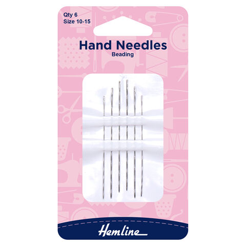 Hemline Hand Needles For Beading