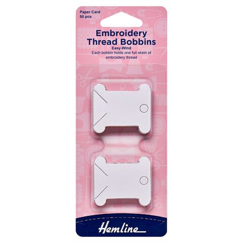 Hemline Embroidery Thread Bobbins