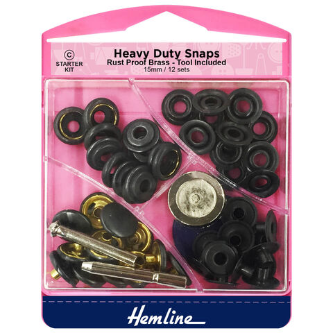Hemline Heavy Duty Snaps