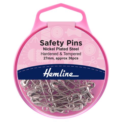 Hemline 27mm Safety Pins