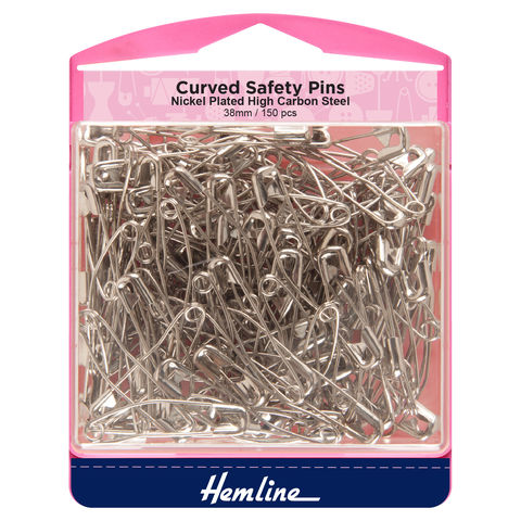 Hemline | Curved Safety Pins 150pcs