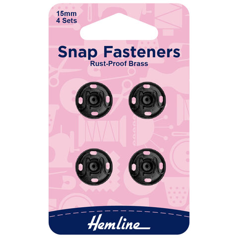 Hemline | 15mm Snap Fasteners