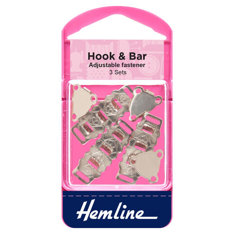 Hemline | Hook & Bar Adjustable Fasteners