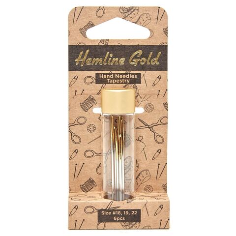 Hemline Gold Tapestry Needles