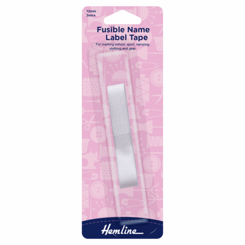 Hemline Name Label Tape