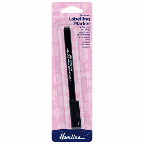 Hemline Permanent Labelling Marker