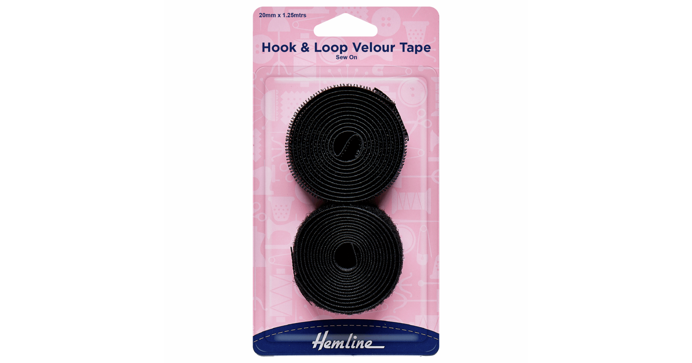 Hemline Sew In Hook & Loop Tape