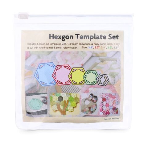 Siesta | Duroedge Hexagon Template Set Small