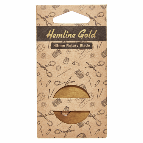 Hemline Gold 45mm Rotary Cutter Blade