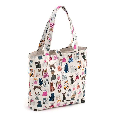 Hobby Gift | Cats in Jumpers Shoulder Tote