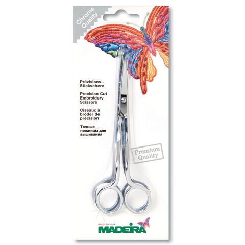 Madeira Double Curved Precision Cut Embroidery Scissors - 5"