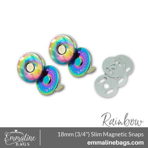 Emmaline Bags | 3/4" (18mm) Magnetic Snap Closures