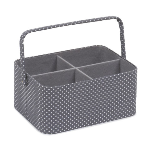 Hobby Gift | Medium Grey Spot Craft Organiser