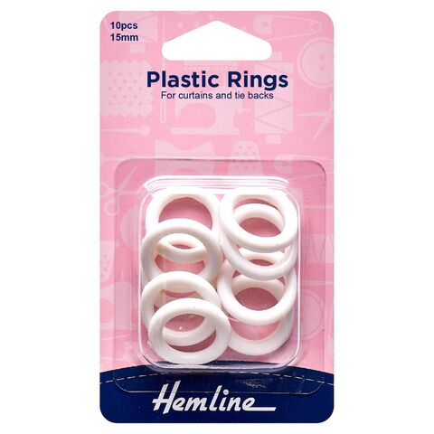 Hemline Plastic Rings