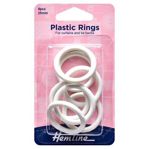 Hemline Plastic Rings