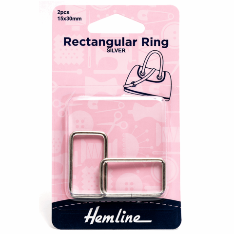 Hemline | 30mm Rectangular Ring