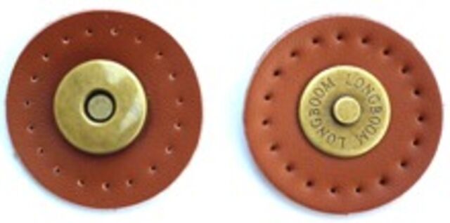 Siesta | Leather Sew On Magnetic Bag Closures