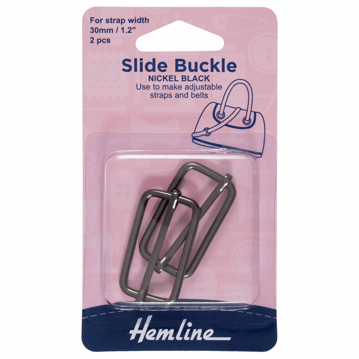 30mm Slide Buckle - Hemline