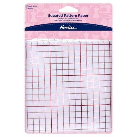 Hemline Squared Pattern Paper