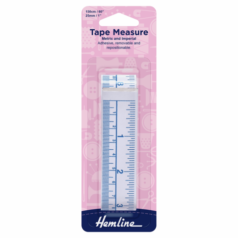 Hemline Adhesive Tape Measure