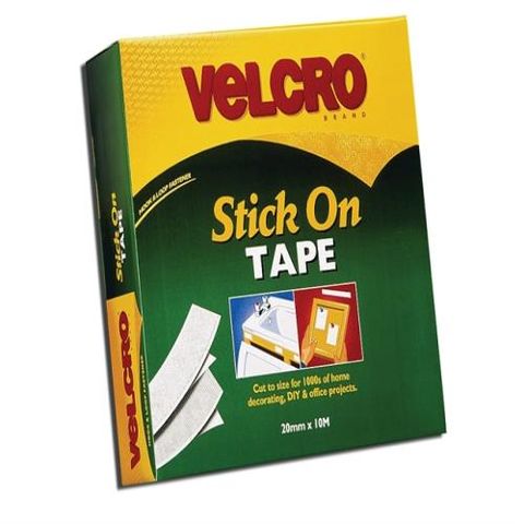 Velcro | Stick on Tape – White