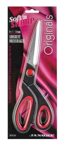 Janome Soft 'n Sharp 9.5" Sidebent Dressmaker Scissor