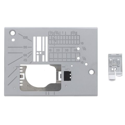 Janome Needle Plate and Foot for Straight Sewing