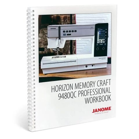 Janome MC9480QCP Workbook (Pre-Order)