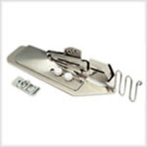 Janome Tape Binder Attachment with Foot & Base Plate – Narrow 32mm(start) to 8mm(finish)