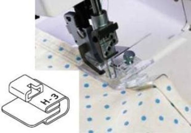 Janome 1200D Wrapped Edge Guide H-3