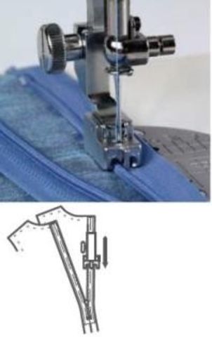 Janome Concealed Zip Foot