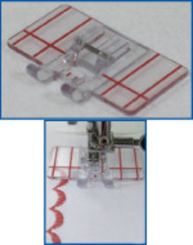 Janome Border Guide Foot (Cat B, C)