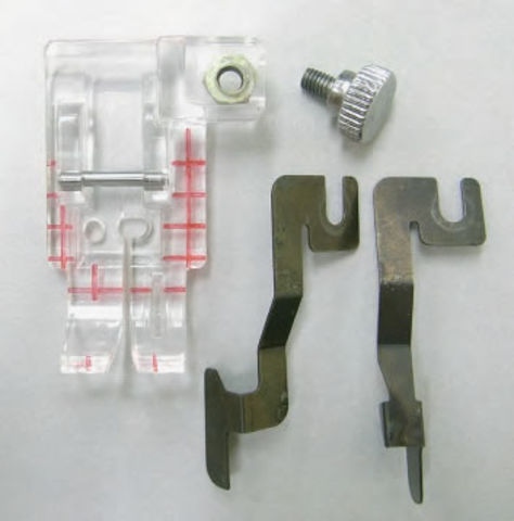 Janome Clear View Quilting Foot and Guide Set (Cat D)