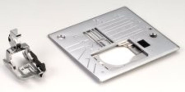 Janome Acufeed 1/4" Seam Foot and Needleplate for MC6600P