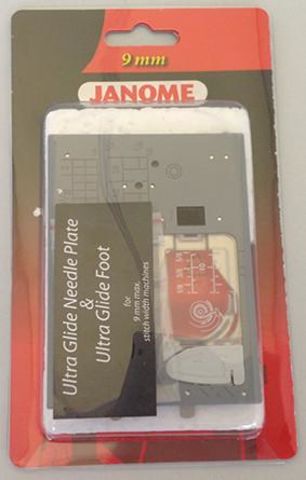 Janome Ultra Glide Needle Plate & Ultra Glide Foot
