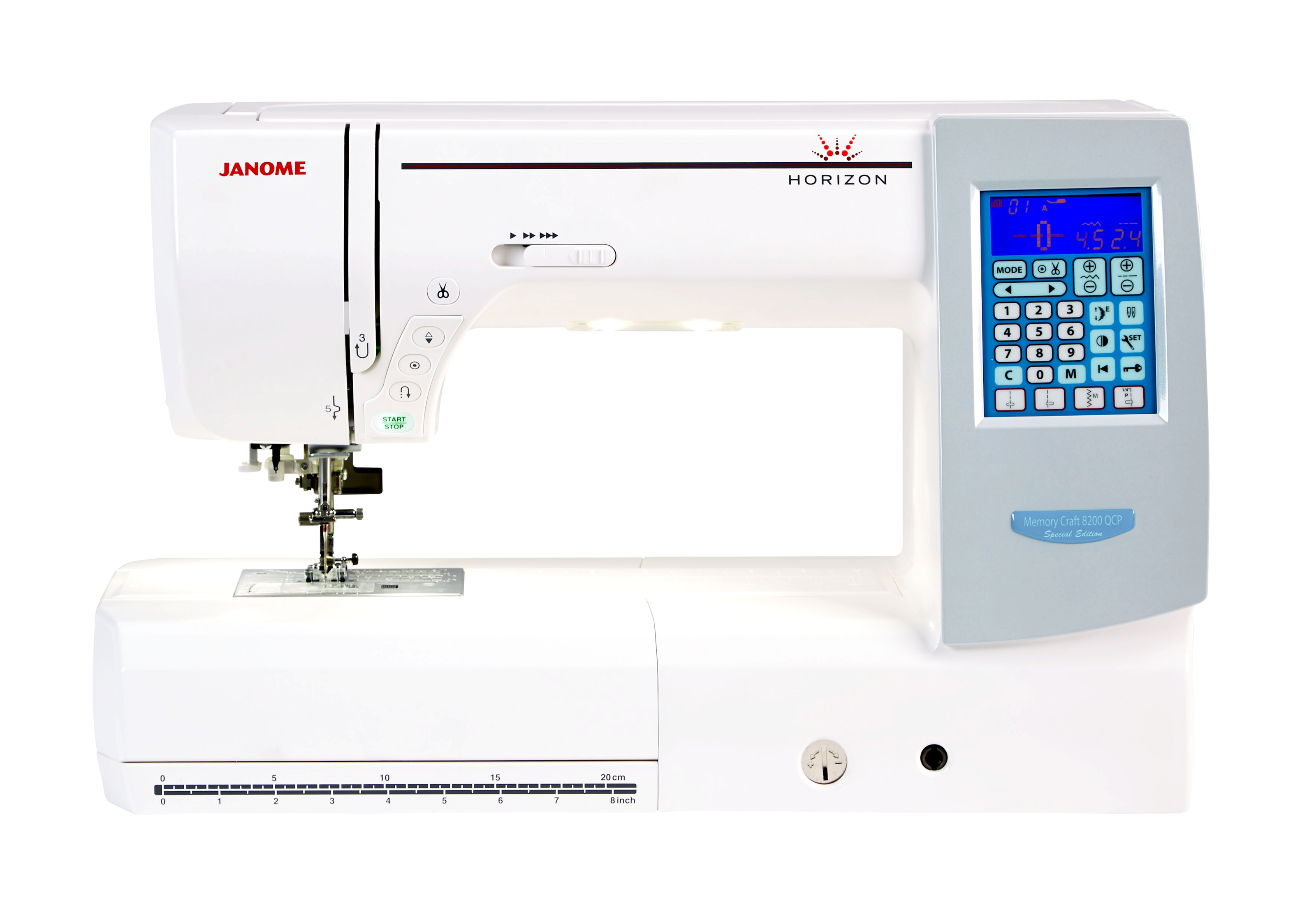 Janome Horizon Memory Craft 8200QCP Special Edition Sewing Machine