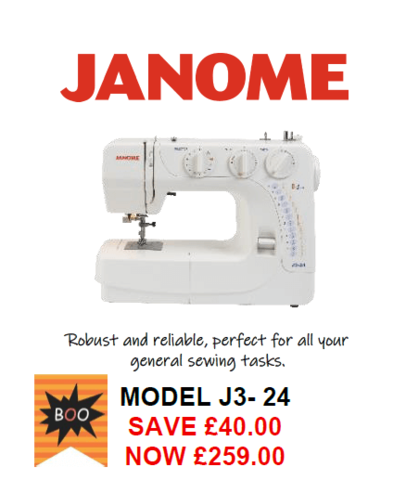 Janome J3-24 Sewing Machine