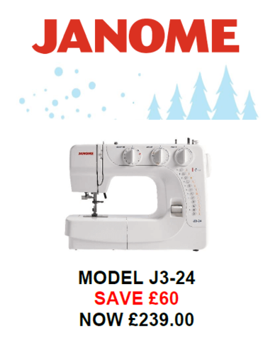 Janome J3-24 Sewing Machine