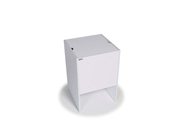 Horn Elements Storage Chest Unit In White