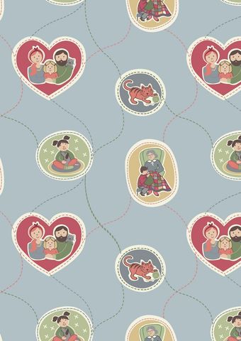 Lewis & Irene Fabric – Family (A180)