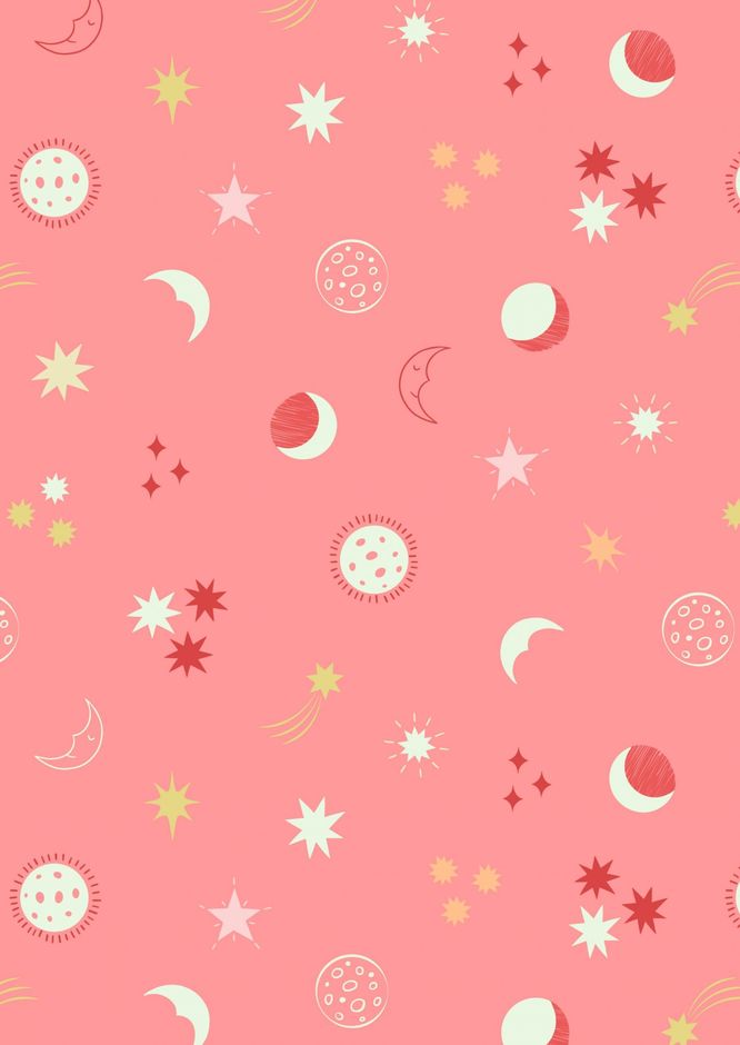 H172635 - Night Sky on sundown pink