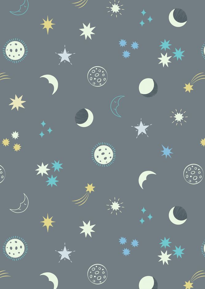 H172636 Night Sky on grey