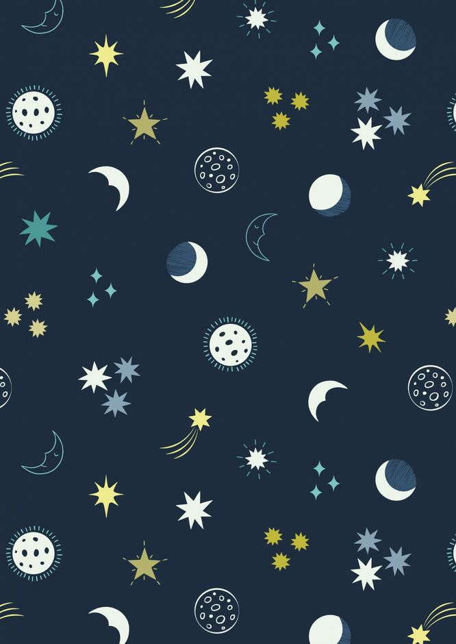 H172637 - Night Sky on dark blue