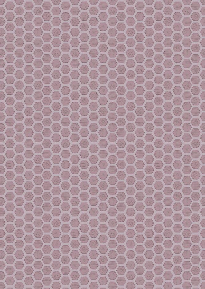 H172782 Honeycomb on mid lilac