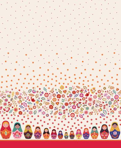 Lewis & Irene | Little Matryoshka Double Edge Border