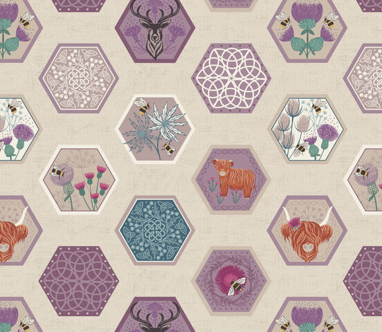 Lewis & Irene | Celtic Hexagons