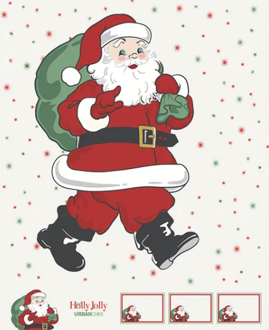 Moda | Holly Jolly Santa Panel