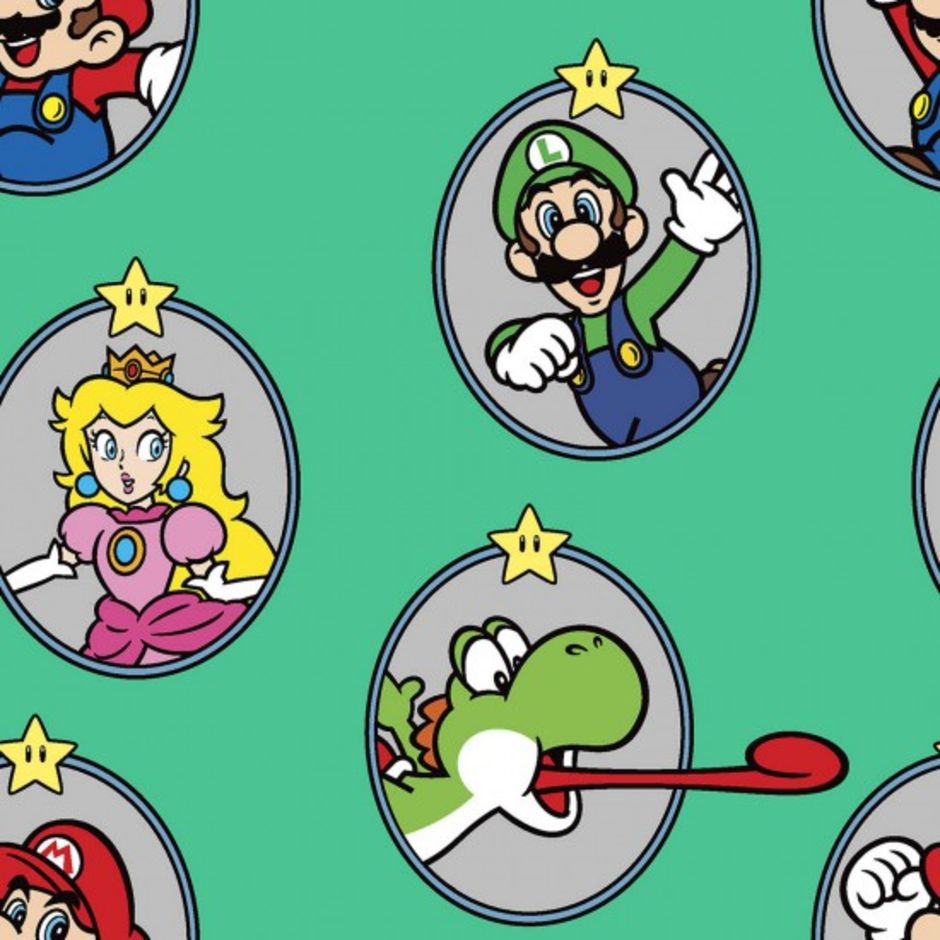 H172933 Super Mario portraits