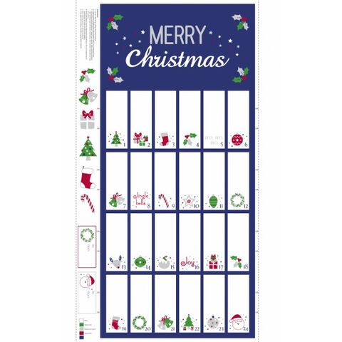 Nutex | Merry Christmas Metallic Advent Calendar
